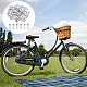 Chgcraft 200 pièces 4 style vélo câble embouts alliage frein câble embouts embouts ensemble pour route montagne vélo changement de vélo FIND-CA0005-48-5