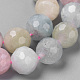 Chapelets de perles en morganite naturelle G-R362-10-2