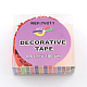 Decorative Tape Flower Shape Fabric Cords OCOR-Q008-02-B-5