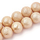 Fili di perle di conchiglia di elettropeste SHEL-T005-09K-2
