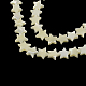 Brins de perles en coquillage naturel en forme d'étoile X-SSHEL-F290-18A-1