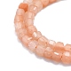 Chapelets de perles de sunstone naturelle naturelles G-P457-B01-20-2