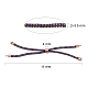 Fabrication de bracelet coulissant en cordon de nylon réglable MAK-F026-A-RG-4