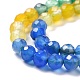 Natürliche Achat Perlen Stränge G-P457-A03-07B-4