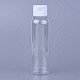Runde Schulterplastikflasche mit transparentem Verschluss MRMJ-WH0038-01B-1