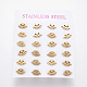 304 Stainless Steel Stud Earrings EJEW-L227-047G-1