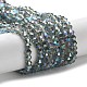 Electroplate Glass Beads Strands EGLA-J026-3mm-F10-5