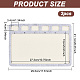 Designtafeln aus Filzperlen&nbsp;TOOL-WH0002-64-01-2