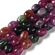 Chapelets de perles en jade de malaisie naturelle G-I283-H13-01-1