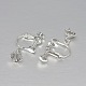 Alloy Clip-on Earring Components PALLOY-I142-01P-2