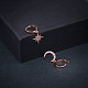 Real Rose Gold Plated EJEW-AA00270-16RG-5