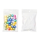 32pcs 8 couleurs perles acryliques opaques MACR-YW0001-41-9