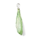 Electroplated Raw Rough Natural Quartz Crystal Copper Wire Wrapped Pendants PALLOY-JF02409-02-3