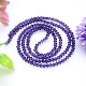 Faceted Imitation Austrian Crystal Bead Strands G-M180-6mm-27A-2