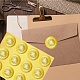 34 feuille d'autocollants en relief en feuille d'or auto-adhésive DIY-WH0509-078-6
