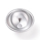 Moldes de media esfera de aluminio AJEW-E048-01P-02-4