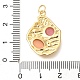 Латунные подвески KK-U040-01G-03-3
