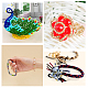 SUNNYCLUE DIY Cube Glass Bead Stretch Bracelets Making Kits DIY-SC0012-14-5