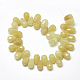 Topaz natural jade perlas hebras G-S357-C02-12-2