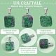 UNICRAFTALE 24pcs Natural Ruby in Zoisite Pendants with Stainless Steel Snap On Bails Gemstone Pendant 3x7.5mm Large Hole Quartz Pendants Crystal Stone Necklace Pendants for DIY Jewelry Making G-UN0001-16C-6