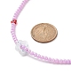 Bracelets en perles acryliques opaques NJEW-JN04174-6