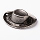 Sombrero de vaquero colgantes de aleación de estilo tibetano PALLOY-F046-01-2