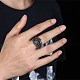 Men's Stainless Steel Finger Rings RJEW-BB29881-11-2