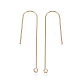 Brass Earring Hooks KK-N231-53-NF-2
