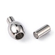 304 Stainless Steel Magnetic Clasps X-STAS-Q141-3