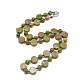 Colliers de perles en unakite naturelle NJEW-S400-01-1
