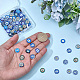 80pcs 10 Arten Glascabochons&nbsp;GLAA-BM0001-01-3