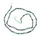 Natürliche Rubin in Zoisit Perlen Stränge G-I279-E02-01-2