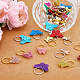 Butterfly Theme DIY Hair Accessories Set PALLOY-PH01477-3