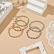 Bracelets de perles de rocaille de verre BJEW-JB09070-4