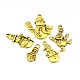Mixte Style pendentifs en alliage de style tibétain pour le jour de Noël TIBEP-X0074-AG-LF-1