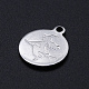 201 Stainless Steel Charms STAS-S105-T832-2