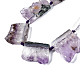 Natural Druzy Amethyst Beads Strands G-T133-14-3