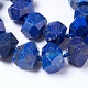 Sfaccettato nuggets lapis naturale filoni lazuli perline G-F568-217-3