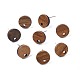 Accessoires de boucles d'oreilles en bois de noyer MAK-N033-008A-2