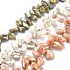 Natural Keshi Pearl Beads Strands PEAR-S021-206-1