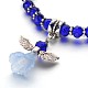 Verre d'ange perles bracelets acryliques BJEW-JB01795-01-2