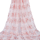Polyester-Spitzenstoff mit Blumenmuster&nbsp;DIY-WH0591-145-1