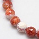 Natural Fire Agate Beads Strands G-L084-12mm-11-2