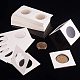 PandaHall Elite 300 pcs 6 Sizes White Cardboard Coin Holder Coin Flip Flip Mega Assortment for Coin Collection Supplies PH-AJEW-P001-01-6