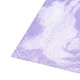 水の波紋スクラップブック紙パッド 60 枚  DIYアルバムスクラップブック用  背景紙  日記の装飾  紫色のメディア  126x80x0.1mm DIY-H164-01C-2