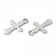 304 petite croix en acier inoxydable STAS-H149-05P-2