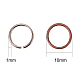 1 Box 6 Color Iron Jump Rings IFIN-PH0001-10mm-08-2