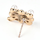 Alloy Stud Earring Findings PALLOY-S106-43A-NF-2