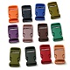 24pcs 12 Farben Nylon-Seitenverschlussschnallen FIND-SZ0001-79-1