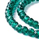 Transparent Glass Beads Strands GLAA-C019-01B-05-3